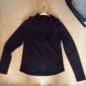 Jockey Black Zip-Up Hoodie